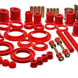 Load image into Gallery viewer, Energy Suspension 99-04 Ford Mustang Red Hyper-flex Master Bushing Set - Main Product View