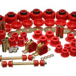 Load image into Gallery viewer, Energy Suspension 01-06 Chevy Silverado 4WD Red Hyper-flex Master Bushing Set - Main Product View