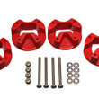 Load image into Gallery viewer, Energy Suspension 03-05 Dodge SRT4 Red Motor Mount Inserts - Main Product View