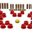 Load image into Gallery viewer, Energy Suspension 90-97 Mazda Miata Red Rear Control Arm Bushing Set - Side View