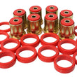Load image into Gallery viewer, Energy Suspension GM Red Rear End Control Arm Bushng Set w/ Thrust Washer - Main Product View
