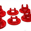 Load image into Gallery viewer, Energy Suspension 10 Chevy Camaro Red Rear Sub-Frame Mount Insert Bushing Set - Side View