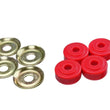 Load image into Gallery viewer, Energy Suspension Red Shock Tower Bushing Set 7/8in Nipple 3/8in ID 1-1/4in OD - Main Product View