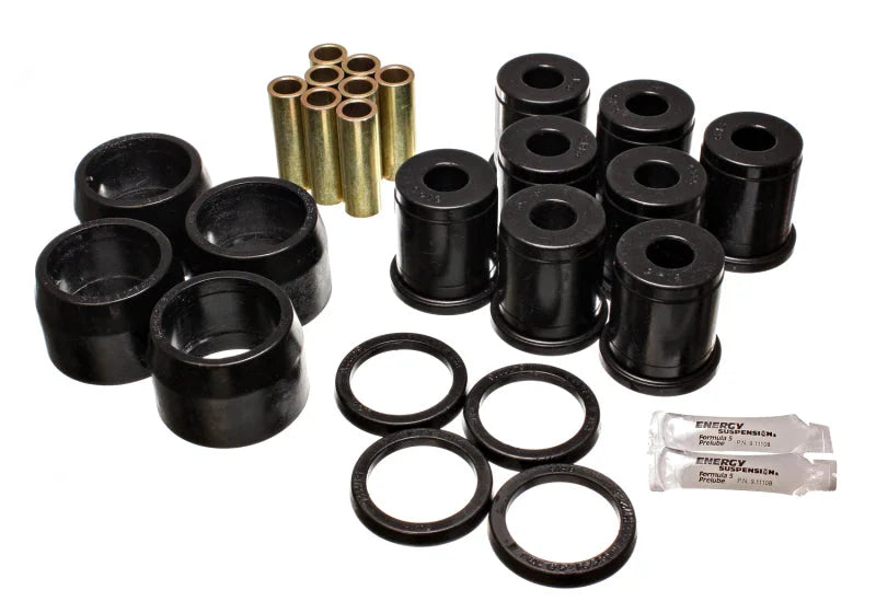 Energy Suspension Rr Cntrl Arm W/Thrust Washers - Black - Side View