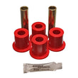 Load image into Gallery viewer, Energy Suspension Rr Spring Frame Shackle Kit - Red - Main Product View