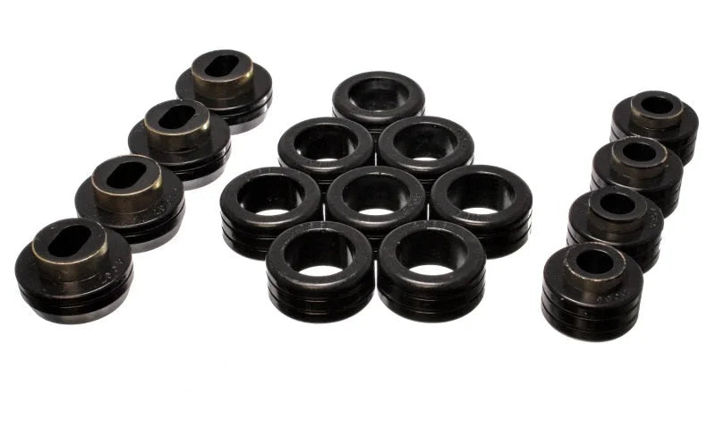 Energy Suspension S10 Body Mount Set - Black - Side View