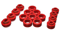 Load image into Gallery viewer, Energy Suspension S10 Body Mount Set - Red - Main Product View