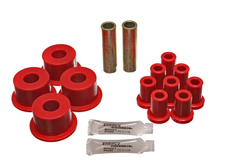 Energy Suspension Spring Bushings - Red - Main Product View
