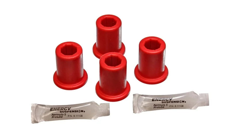 Energy Suspension Spring Bushings - Red - Main Product View