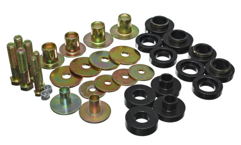 Energy Suspension Subframe Bushing Set - Black - Main Product View