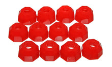 Load image into Gallery viewer, Energy Suspension Tie Rod End Boot Oct-Box Of 12 - Red - Side View