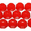 Load image into Gallery viewer, Energy Suspension Tie Rod End Boot Oct-Box Of 12 - Red - Side View