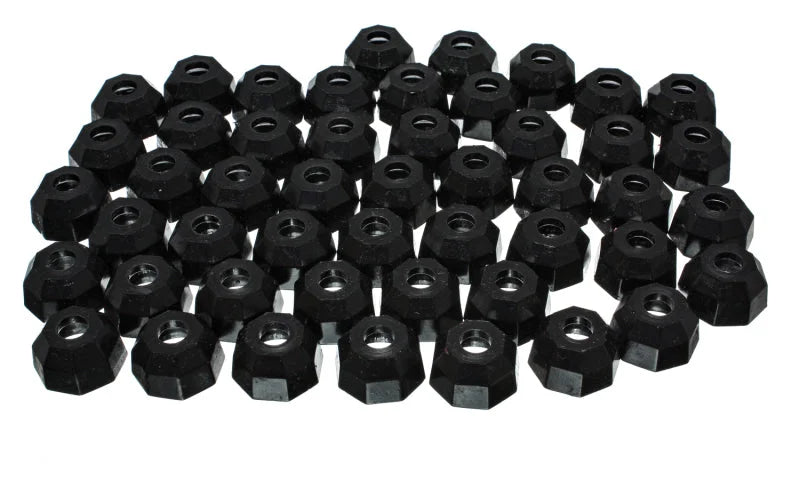 Energy Suspension Tie Rod End Boot Oct-Box Of 50 - Black - Side View