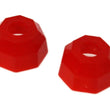 Load image into Gallery viewer, Energy Suspension Tie Rod End Boot Oct Style (2) - Red - Main Product View