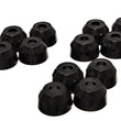 Load image into Gallery viewer, Energy Suspension Tie-Rod End Boot - Round (12) - Black - Side View