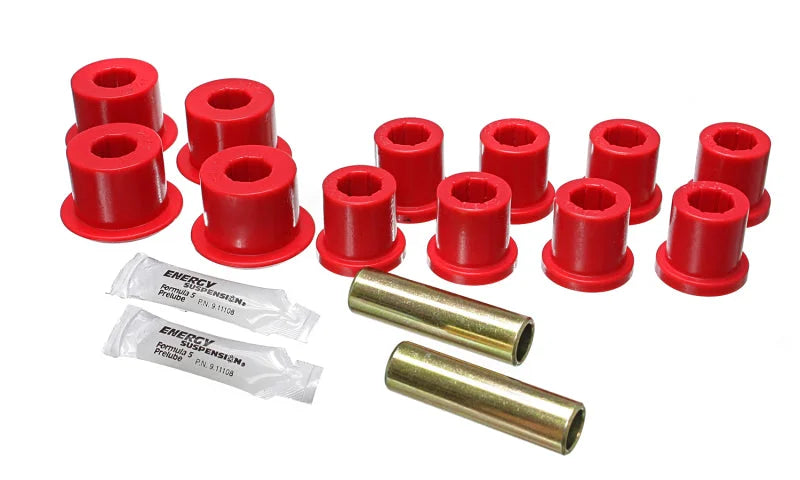 Energy Suspension Toy 4 X Sprg Bush O.E.M. - Red - Side View