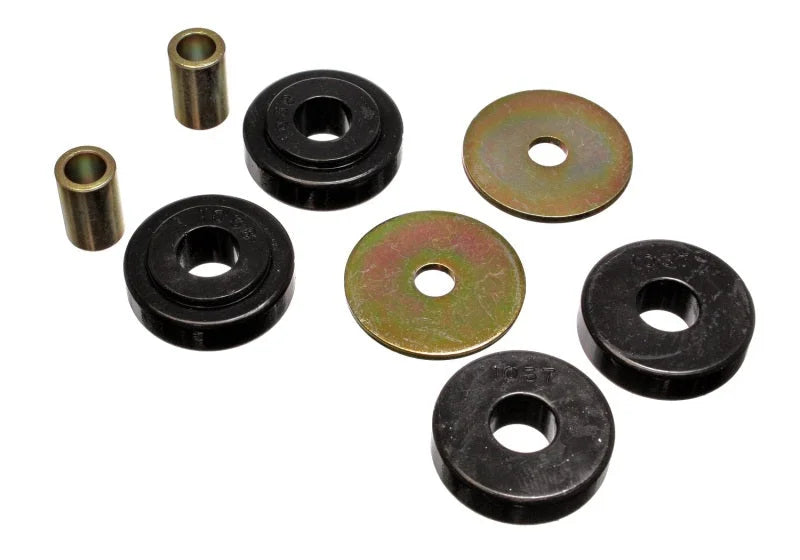 Energy Suspension Trans Cross Member - Black - Side View