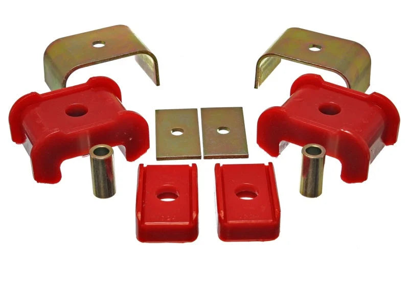 Energy Suspension Transmission Mounts - Red - Side View
