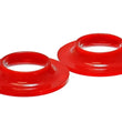 Load image into Gallery viewer, Energy Suspension Universal 2 1/8in ID 4 1/8in OD 13/16in H Red Coil Spring Isolators (2 per set) - Side View