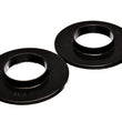 Load image into Gallery viewer, Energy Suspension Universal 2 3/16in ID 4 9/16in OD 5/8in H Black Coil Spring Isolators (2 per set) - Side View