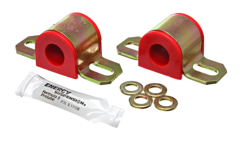 Energy Suspension Universal 20mm Red Non-Greasable Sway Bar Bushings - Side View