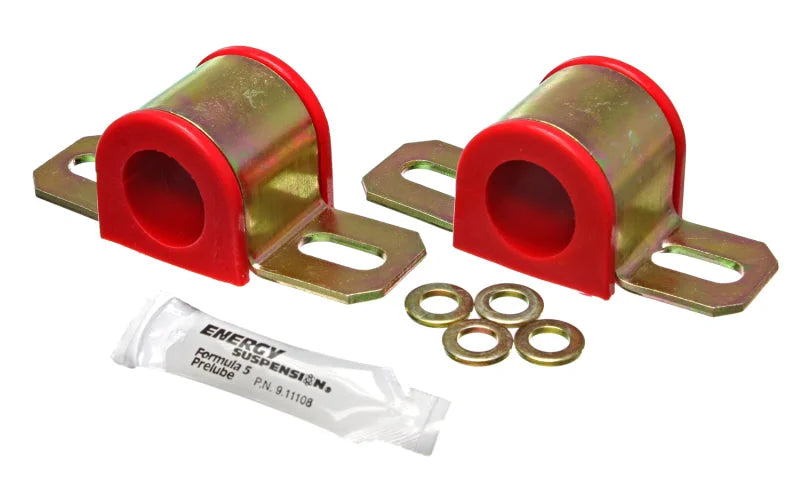 Energy Suspension Universal 27mm Red Non-Greasable Sway Bar Bushings - Side View