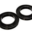 Load image into Gallery viewer, Energy Suspension Universal 3-3/16in ID 5-1/4in OD 3/4in H Black Coil Spring Isolators (2 per set) - Main Product View