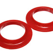 Load image into Gallery viewer, Energy Suspension Universal 3-3/4in ID 5-13/16in OD 7/8in H Red Coil Spring Isolators (2 per set) - Side View