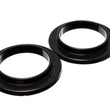 Load image into Gallery viewer, Energy Suspension Universal 3 3/4in ID 5 7/16in OD 7/8in H Black Coil Spring Isolators (2 per set) - Side View