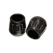 Load image into Gallery viewer, Energy Suspension Universal Black 1-3/8in OD x 1/2in McPherson ID Strut Bump Stop Set - Side View