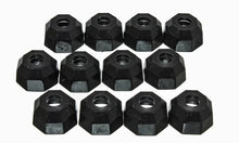Load image into Gallery viewer, Energy Suspension Universal Black 12mm Taper Dia Octagon Tie Rod Dust Boots (BOX of 12) - Side View