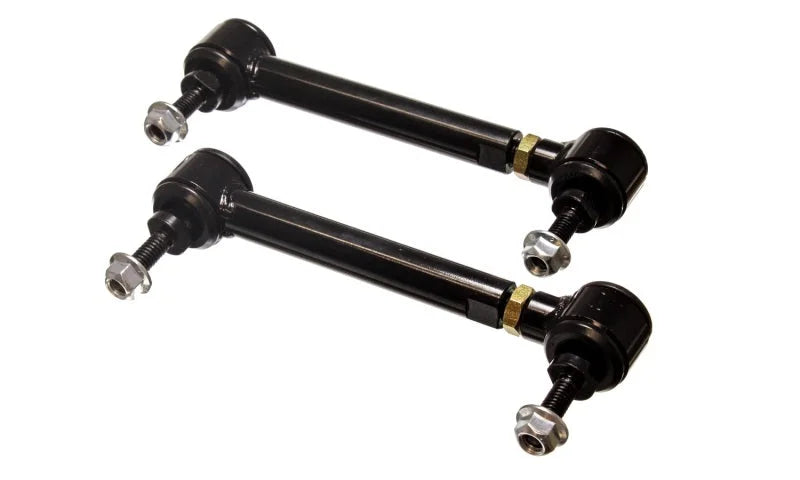 Energy Suspension Universal Black 6-3/4in-7-3/4in inAin Range Pivot Style End Link Set - Main Product View
