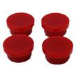 Load image into Gallery viewer, Energy Suspension Universal End Cap Bushing Set 1.130 DIA - Red - Side View