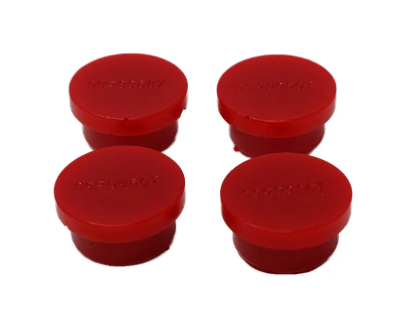 Energy Suspension Universal End Cap Bushing Set 1.130 DIA - Red - Side View