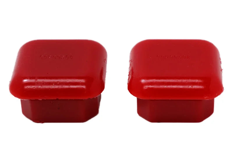 Energy Suspension Universal End Cap Bushing Set 1.65 SQ - Red - Side View