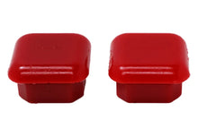Load image into Gallery viewer, Energy Suspension Universal End Cap Bushing Set 1.65 SQ - Red - Side View