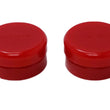 Load image into Gallery viewer, Energy Suspension Universal End Cap Bushing Set 1.85 DIA - Red - Side View