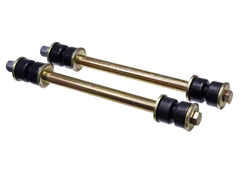 Energy Suspension Universal Fixed Length Black End Link Set (6in Length) - Main Product View