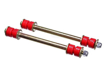 Load image into Gallery viewer, Energy Suspension Universal Fixed Length Red End Link Set (6in Length) - Main Product View