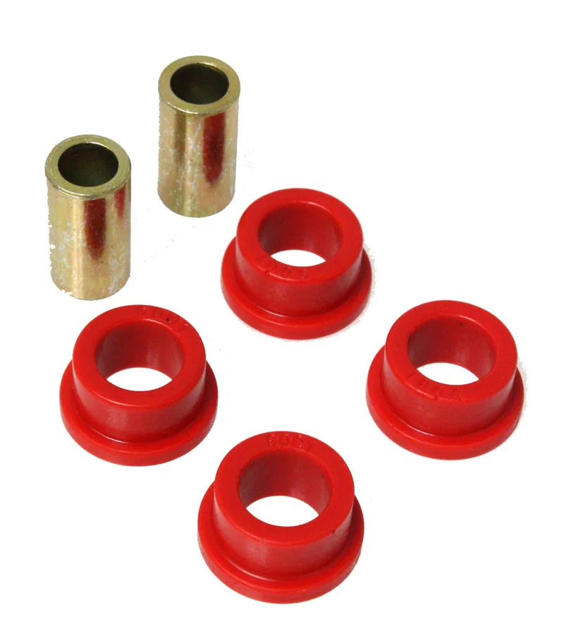Energy Suspension Universal Link Flange Type Bushings Red 1.265 OD / .75 ID / 1/2in Bolt Diameter - Side View