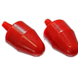 Load image into Gallery viewer, Energy Suspension Universal Pull Thru B-Stop - Red - Side View
