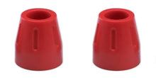 Load image into Gallery viewer, Energy Suspension Universal Red 1-1/2in OD x 11/16in McPherson ID Strut Bump Stop Set - Main Product View