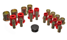 Load image into Gallery viewer, Energy Suspension Universal Red Control Arm Bushing Set - Complete Set - Main Product View
