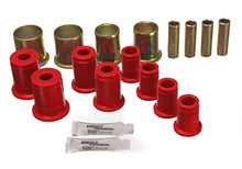 Load image into Gallery viewer, Energy Suspension Universal Red Control Arm Bushing Set - Complete Set - Side View
