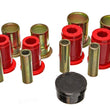 Load image into Gallery viewer, Energy Suspension Universal Red Control Arm Bushing Set - LOWERS ONLY - Side View