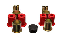 Load image into Gallery viewer, Energy Suspension Universal Red Control Arm Bushing Set - LOWERS ONLY - Side View