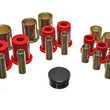 Load image into Gallery viewer, Energy Suspension Universal Red Control Arm Bushing Set - Complete Set - Main Product View