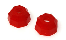 Load image into Gallery viewer, Energy Suspension Universal Red Tie Rod Dust Boots Octagon Base - Side View