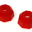 Load image into Gallery viewer, Energy Suspension Universal Red Tie Rod Dust Boots Octagon Base - Side View