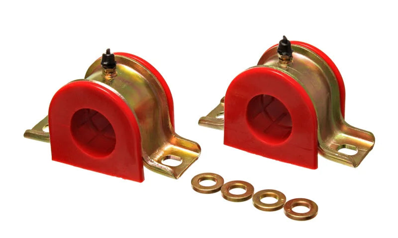 Energy Suspension Universal Sway Bar Bushing Set 1 3/16in Dia. - Red - Main Product View